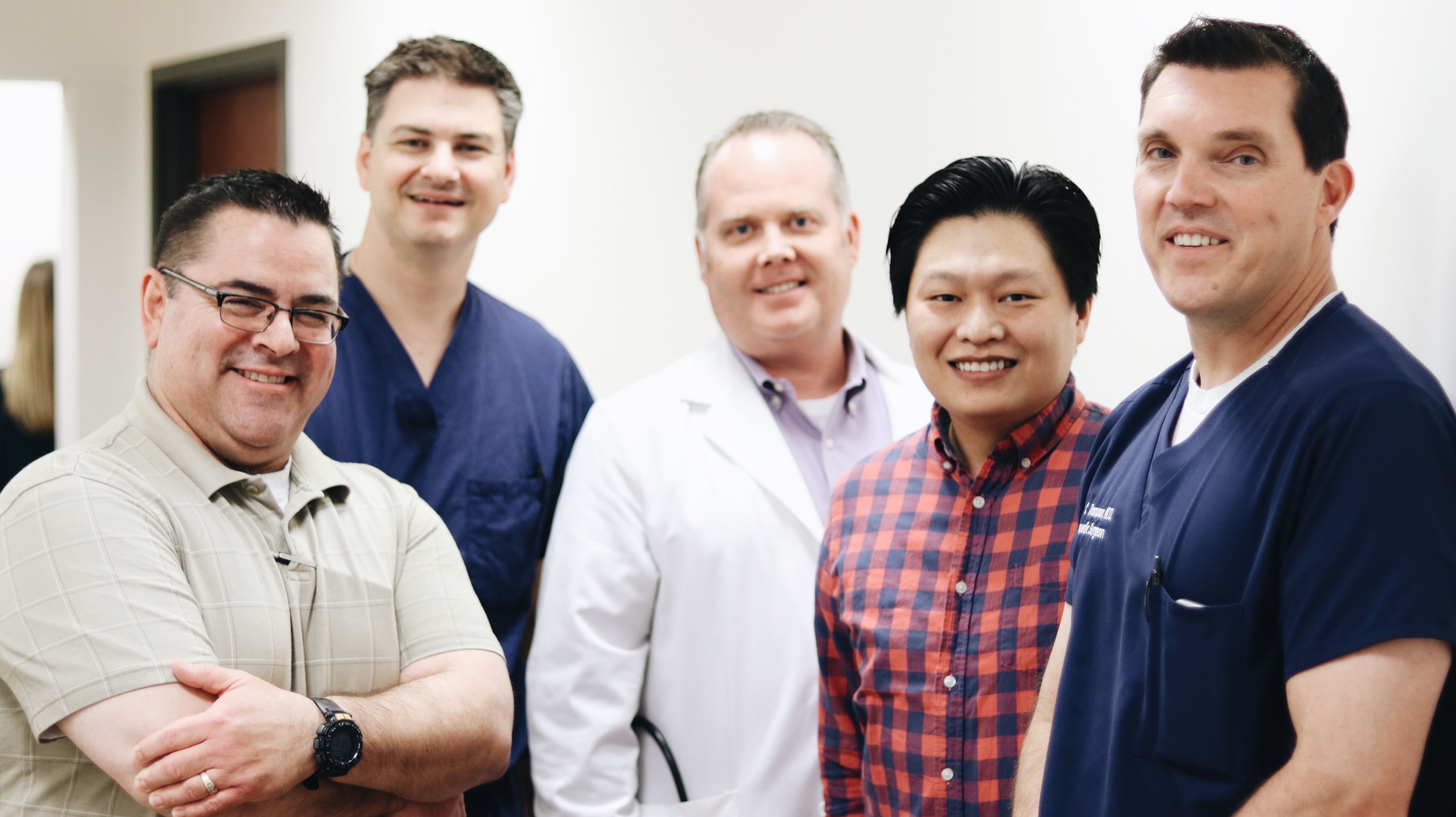 Professional photographers capture candid photos of physicians well
