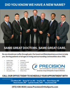 Orthopedic advertising